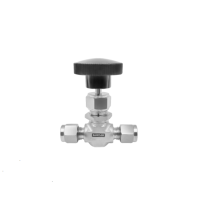 NV1-T-2-SS 316 不锈钢, BAISYLOK NV1系列整体式阀帽针阀, 1/8" 卡套接头,内通径2.0mm