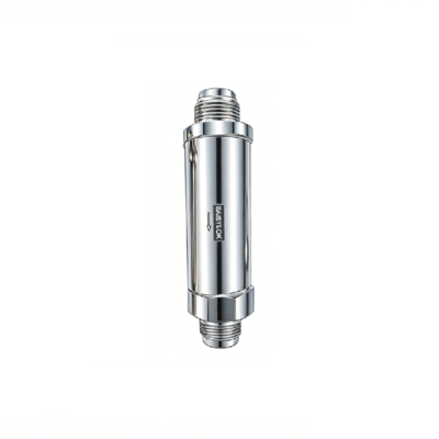 PF1-M-4BCR-6LV 316L 不锈钢 VAR, BAISYLOK PF1系列在线式mini气体过滤器,1/4" BCR 外螺纹,过滤精度≥0.003um,流量0-60 slpm
