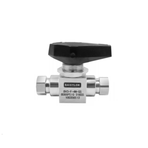 BV3-F-4N-SS 316 不锈钢, BAISYLOK BV3系列耳轴球阀, 1/4" NPT 内螺纹,内通径4.8mm